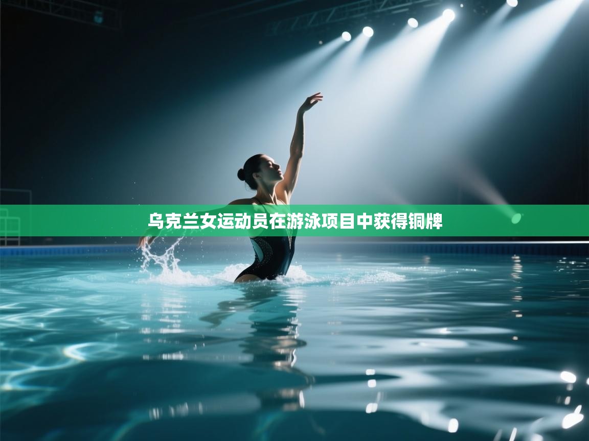 乌克兰女运动员在游泳项目中获得铜牌